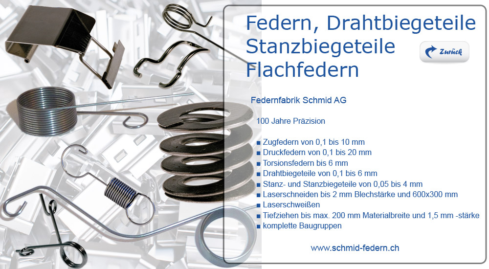 Zieh- Press- und Stanzteile
